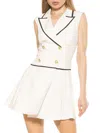 Alexia Admor Women's Lilyana Double Breasted Mini Coat Dress In Ivory