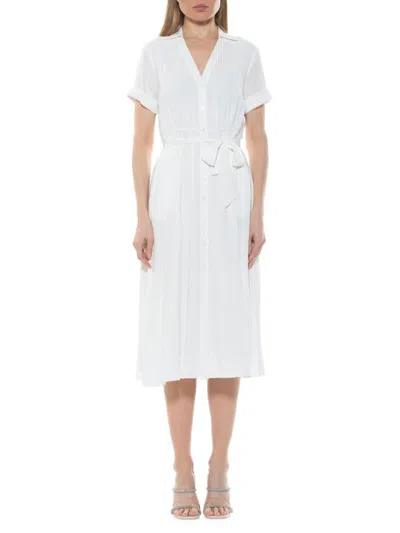 Alexia Admor Women's Liv Midaxi A Line Dress In Ivory