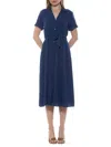 Alexia Admor Women's Liv Midaxi A Line Dress In Navy