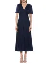 Alexia Admor Lorelei Midi Dress In Navy