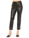 Alexia Admor Faux Leather Pants In Black