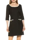 Alexia Admor Women's Orla Contrast Edge Mini Dress In Black