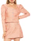 Alexia Admor Rowan Lace Jacket In Pink