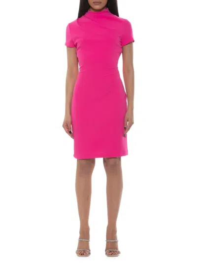 Alexia Admor Women's Sadee Sheath Dress In Pink