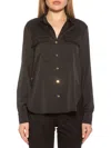 ALEXIA ADMOR WOMEN'S SATIN SHIRT