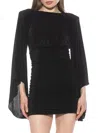 Alexia Admor Women's Sibyl Ruched Mini Dress In Black