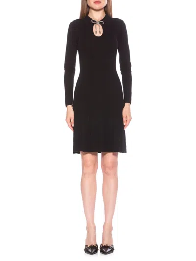 Alexia Admor Women's Sloane Fit & Flare Dress In Black