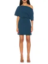 Alexia Admor Women's Suri Draped Mini Dress In Blue