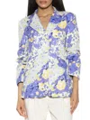 Alexia Admor Women's Tau Peak Lapel Blazer In Lilac Multi