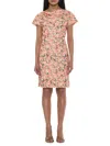 Alexia Admor Willa Dress In Orange Multi