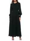 Alexia Admor Lexy Long Sleeve Maxi Dress In Green