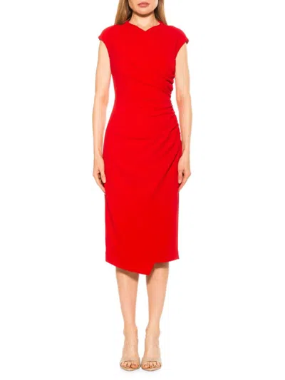 Alexia Admor Women's Yoon Sheath Dress In Red