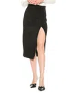 ALEXIA ADMOR WOMEN'S ZAYLA FAUX SUEDE PENCIL SKIRT