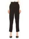 Alexia Admor Women's Zayna Belted Cigarette Pants In Black