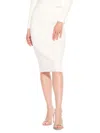 Alexia Admor Zion Cable Knit Midi Skirt In Ivory