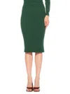 Alexia Admor Women's Zion Cable Knit Pencil Skirt In Green