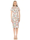 Alexia Admor Wrene Dress In Ivory Floral