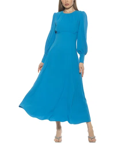 Alexia Admor Yesenia Fit And Flare Dress In Blue