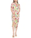 Alexia Admor Zayd Midi Sheath Dress In White