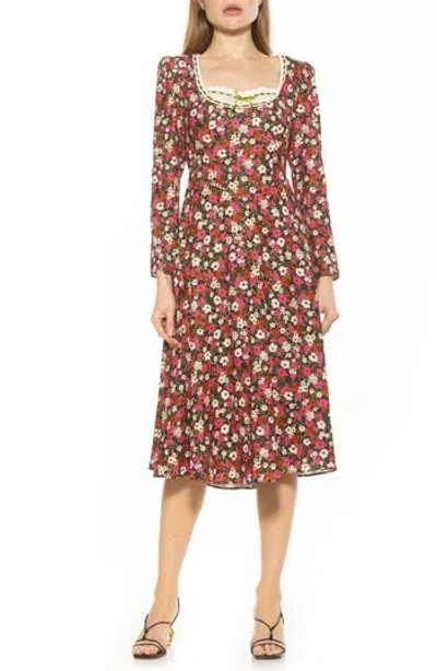 Alexia Admor Ada Dress In Ditzy Floral