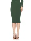 Alexia Admor Women's Zion Cable Knit Pencil Skirt In Green