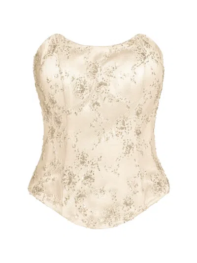 Alexia & Antonia 장식 탑 In Neutral
