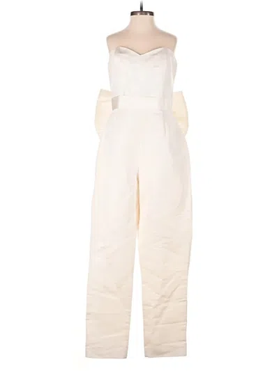 Pre-owned Alexia Maria Jumpsuit In White