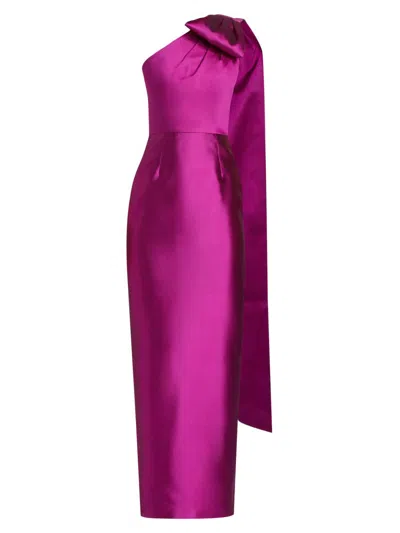 Alexia Maria Women's Gabriella Column Gown In Purple
