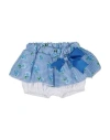 Alexia Newborn Girl Shorts & Bermuda Shorts Blue Size 0 Pes - Polyethersulfone, Cotton In Blue
