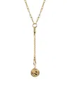 Alexie Of Athens Filled Cz Charm Necklace