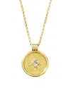 Alexie Of Athens Filled Cz Letter Charm In Gold