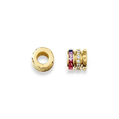 Alexie Of Athens Women's Aphrodite Rainbow Charm Spacer Bead