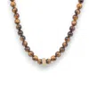 Alexie Of Athens Women's Brown Ember Guardian Bead Necklace