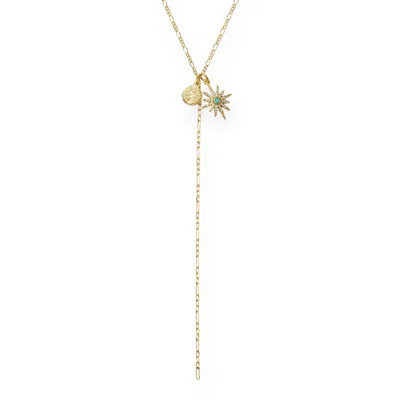 Alexie Of Athens Women's Gold / Blue Starlight North Star Lariat