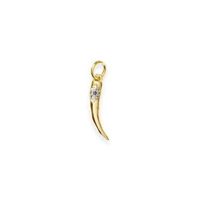 Alexie Of Athens Women's Gold Evil Eye Horn Charm