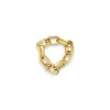 Alexie Of Athens Women's Gold Gaia Chunky Chain Ring
