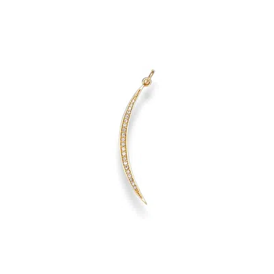 Alexie Of Athens Women's Gold Intentions Moon Charm