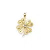 Alexie Of Athens Women's Gold Luck's Icon Clover Charm