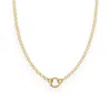 Alexie Of Athens Women's Gold Rolo Charm Chain