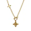 Alexie Of Athens Women's Gold Solis Antique Toggle Necklace