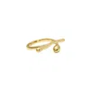 Alexie Of Athens Women's Gold Solis Drip Ring