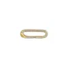 Alexie Of Athens Women's Gold Sparkle Pave Charm Connector