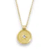 Alexie Of Athens Women's Gold Stella Nova Guidance Medallion