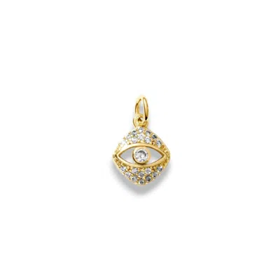 Alexie Of Athens Women's Gold Vintage Evil Eye Charm