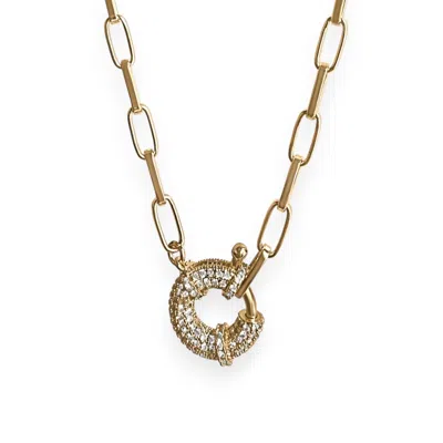 Alexie Of Athens Women's Gold Yacht Chain Necklace