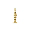 Alexie Of Athens Women's Lido Golden Fish Charm