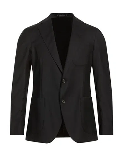 Alexingh Man Blazer Black Size 42 Wool
