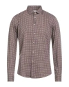 Alexingh Man Shirt Khaki Size 16 ½ Cotton In Sand