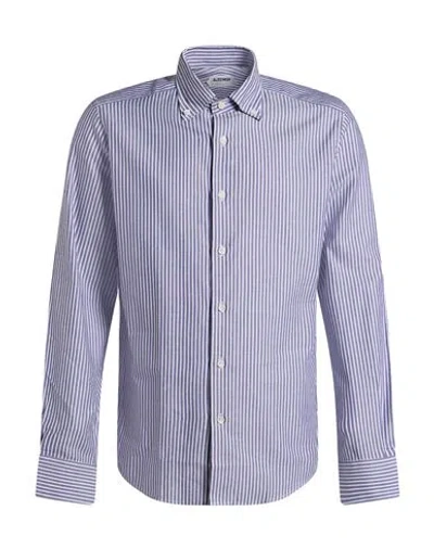 Alexingh Man Shirt Light Blue Size 16 Cotton
