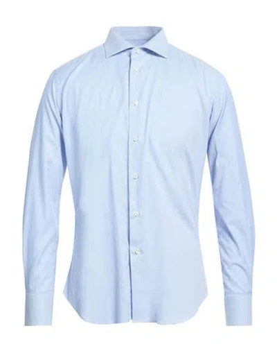 Alexingh Man Shirt Sky Blue Size 15 ¾ Cotton